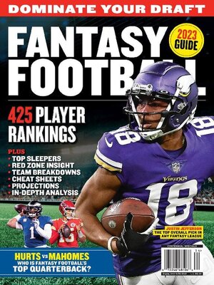 cover image of Fantasy Football Guide 2023
